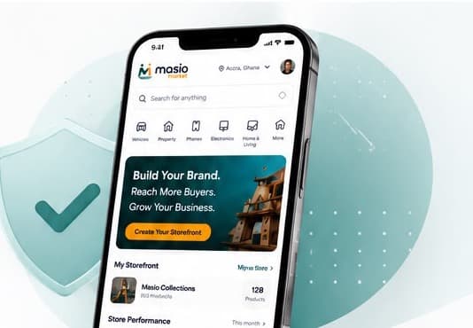 Masio Market trust and safety tools on a mobile phone
